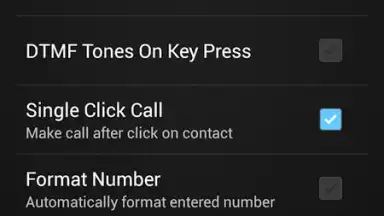 Capture d'écran de KitKat Dialer 1