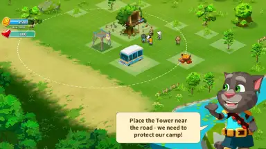 Capture d'écran de Talking Tom Camp 6