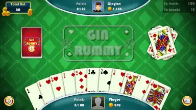 Capture d'écran de Gin Rummy Gold 2