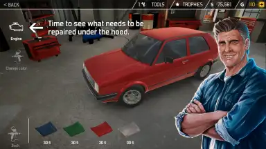 Capture d'écran de Car Mechanic Simulator 4