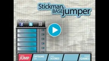 Capture d'écran de Stickman Base Jumper 1