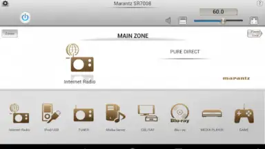 Capture d'écran de Marantz Remote App 6