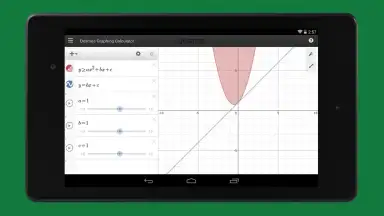 Capture d'écran de Desmos 2