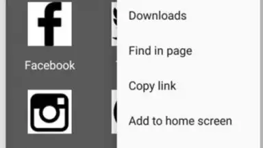 Capture d'écran de Android Safari 2