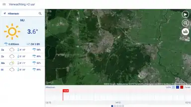 Capture d'écran de Buienradar 17