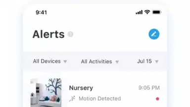 Capture d'écran de YI IoT 9