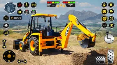 Capture d'écran de JCB Excavator Simulator Games 2
