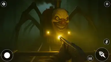 Capture d'écran de Scary Spider Train Adventure 4