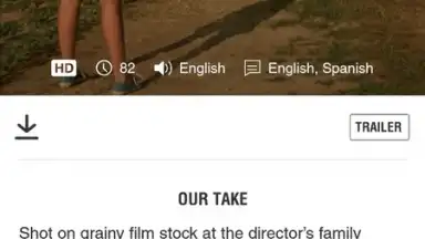 Capture d'écran de MUBI 7