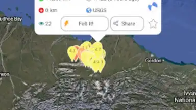 Capture d'écran de Earthquake+ 9