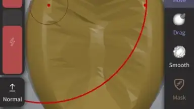 Capture d'écran de Nomad Sculpt 4
