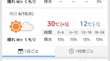 Capture d'écran de Yahoo Weather Japan 1