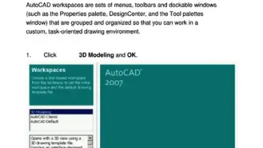 Capture d'écran de Autocad 2007 3D Tutorial 5