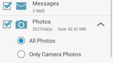 Capture d'écran de G Cloud Backup 9