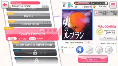 Capture d'écran de BanG Dream! Girls Band Party! 12