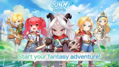 Capture d'écran de Luna Rebirth: Floating Island 1