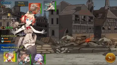 Capture d'écran de Panzer Waltz 1
