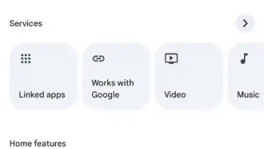Capture d'écran de Google Home 1