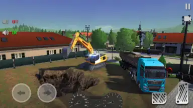 Capture d'écran de Truck Car Transport Trailer Games 3