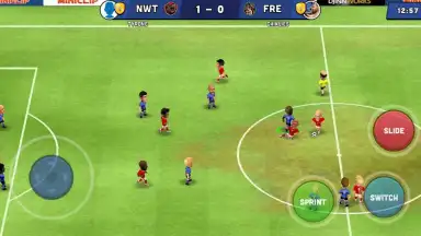 Capture d'écran de Mini Football 6