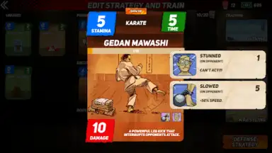 Capture d'écran de MMA Rivals 5