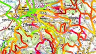 Capture d'écran de MyTrails 1