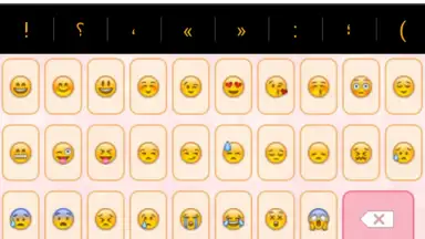 Capture d'écran de Decoration Text Keyboard 7