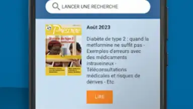 Capture d'écran de Application Prescrire 9