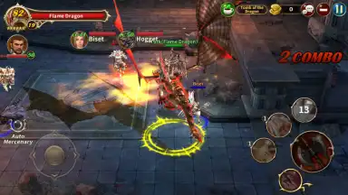 Capture d'écran de Wrath of Dragon 4