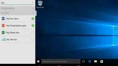 Capture d'écran de VMware Horizon Client 1