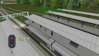 Capture d'écran de Euro Train Sim 10