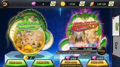 Capture d'écran de Saiyan Legends 10