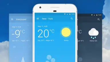 Capture d'écran de Weather App - Lazure: Forecast & Widget 4