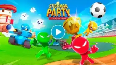 Capture d'écran de Stickman Party 1