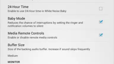 Capture d'écran de White Noise Baby 12
