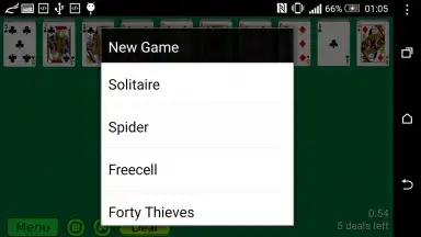 Capture d'écran de Solitaire Pack Game 12