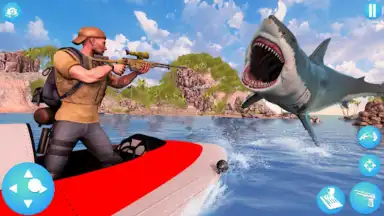 Capture d'écran de Fish Hunter : Shark Simulator 5
