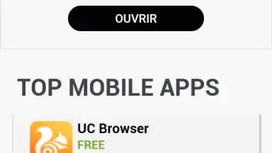 Capture d'écran de android play store alternatives 1