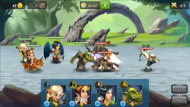 Capture d'écran de Battle Arena: Heroes Adventure 4