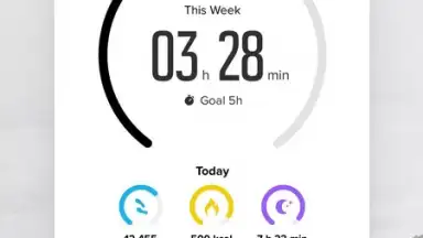 Capture d'écran de Suunto 7