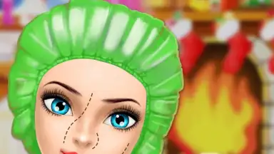 Capture d'écran de Christmas Face Surgery: Virtual Surgery Hospital 2