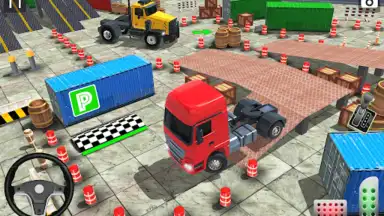 Capture d'écran de Real Euro Truck Parking Games 7