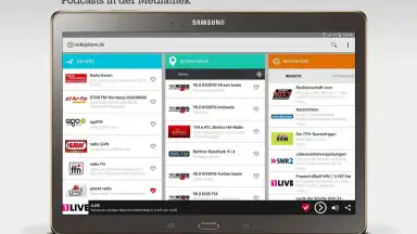 Capture d'écran de radioplayer 9