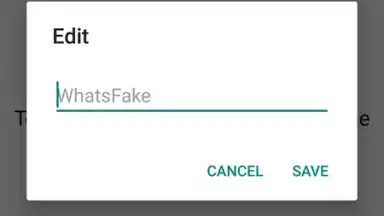 Capture d'écran de Fake Chat Whatsapp 3