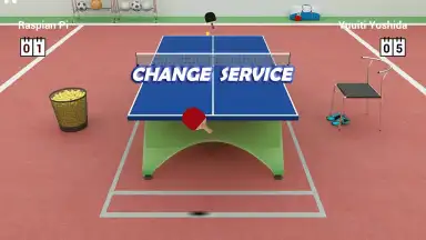 Capture d'écran de Virtual Table Tennis 4