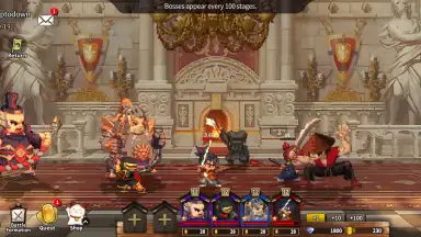 Capture d'écran de Tiny Samurai Showdown 1
