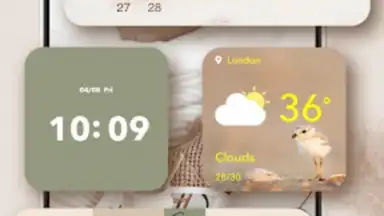 Capture d'écran de WidgetKit 3