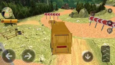 Capture d'écran de Offroad Truck Simulator - Garbage Truck Game 10
