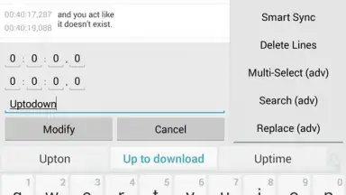 Capture d'écran de Easy Subtitles 4