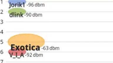 Capture d'écran de WiFi Manager 2
